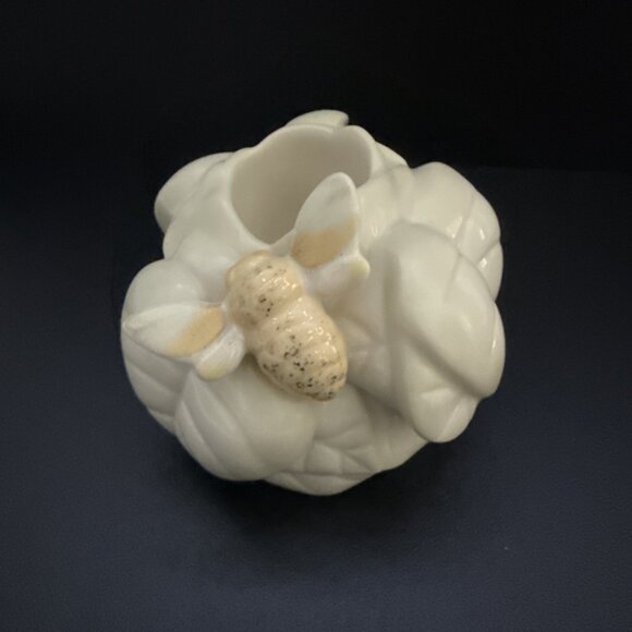 Lenox Garden Splendor Candle Holders Golden Bee Set Of 2 Made in Thailand - Picture 5 of 11